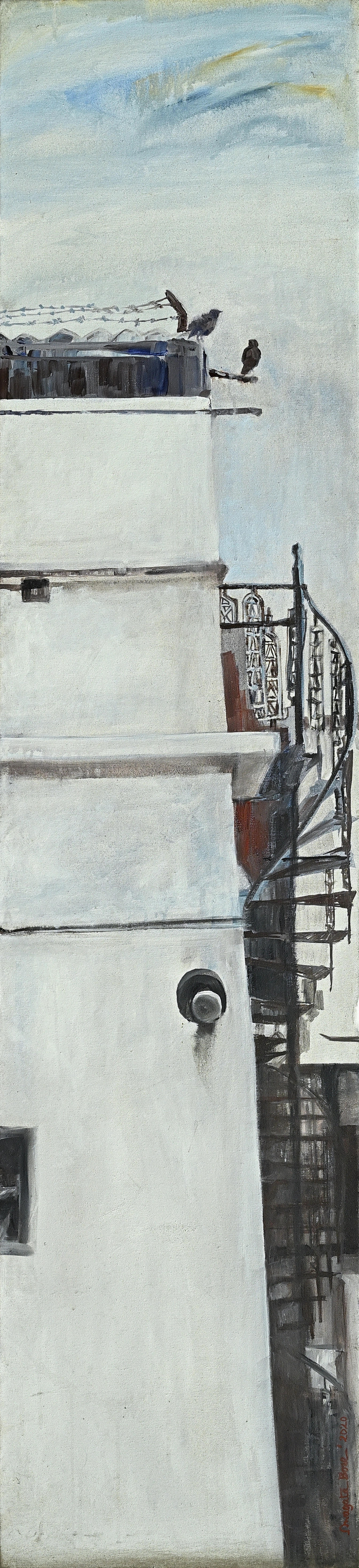 Figurative painting by Swagata Bose